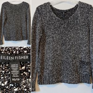 EILEEN FISHER Thick Knit Cotton Sweater